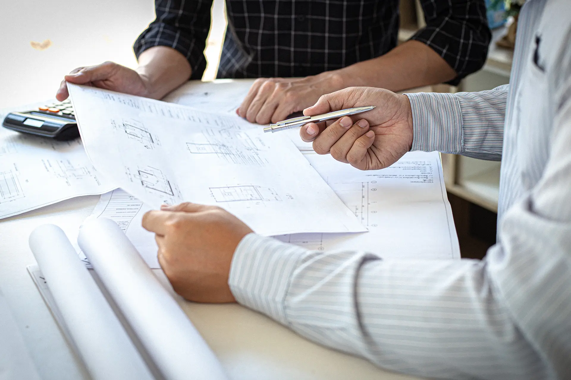 Beratung zu Bauarbeiten