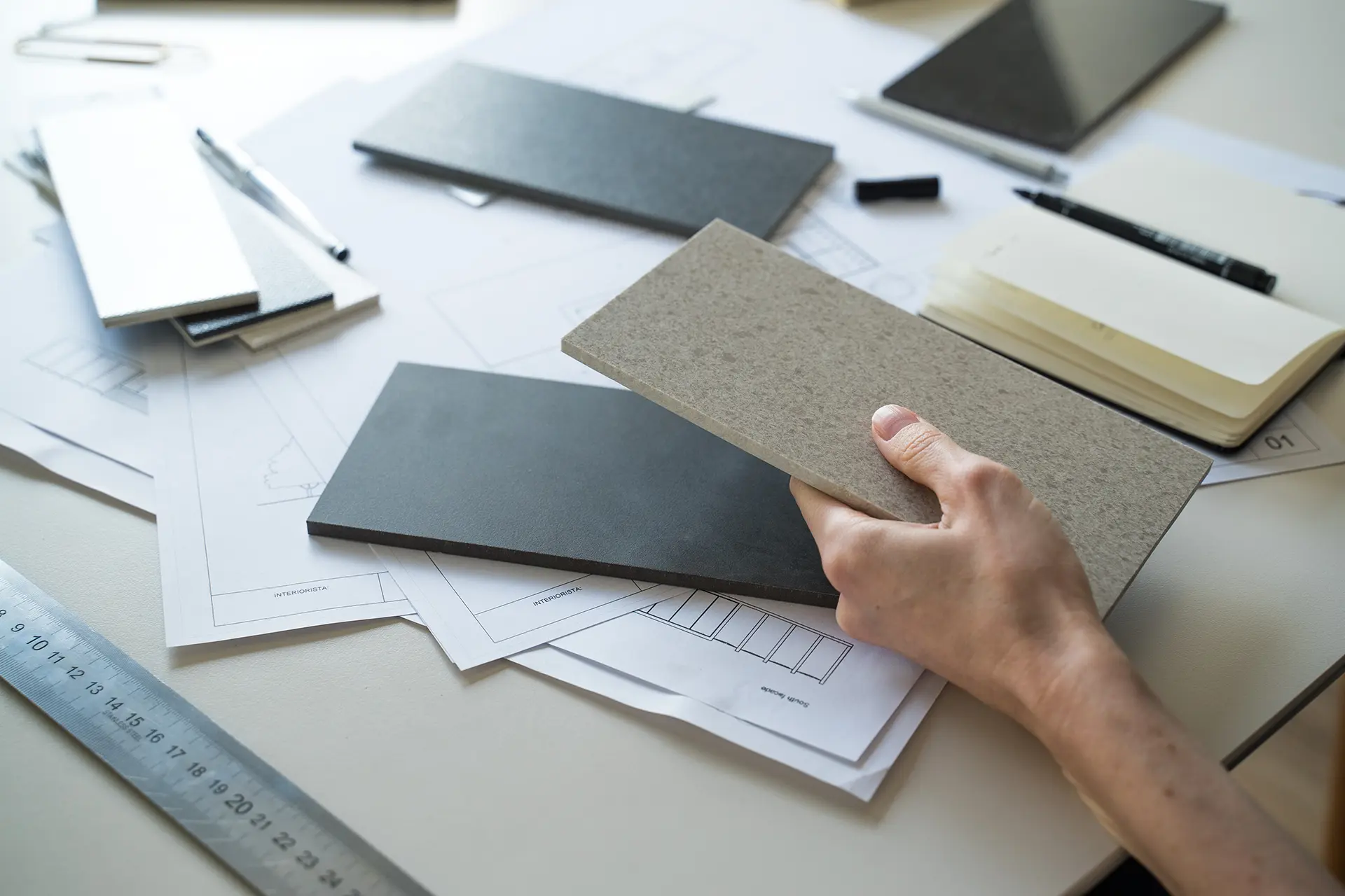 Planung für Steinverkleidung